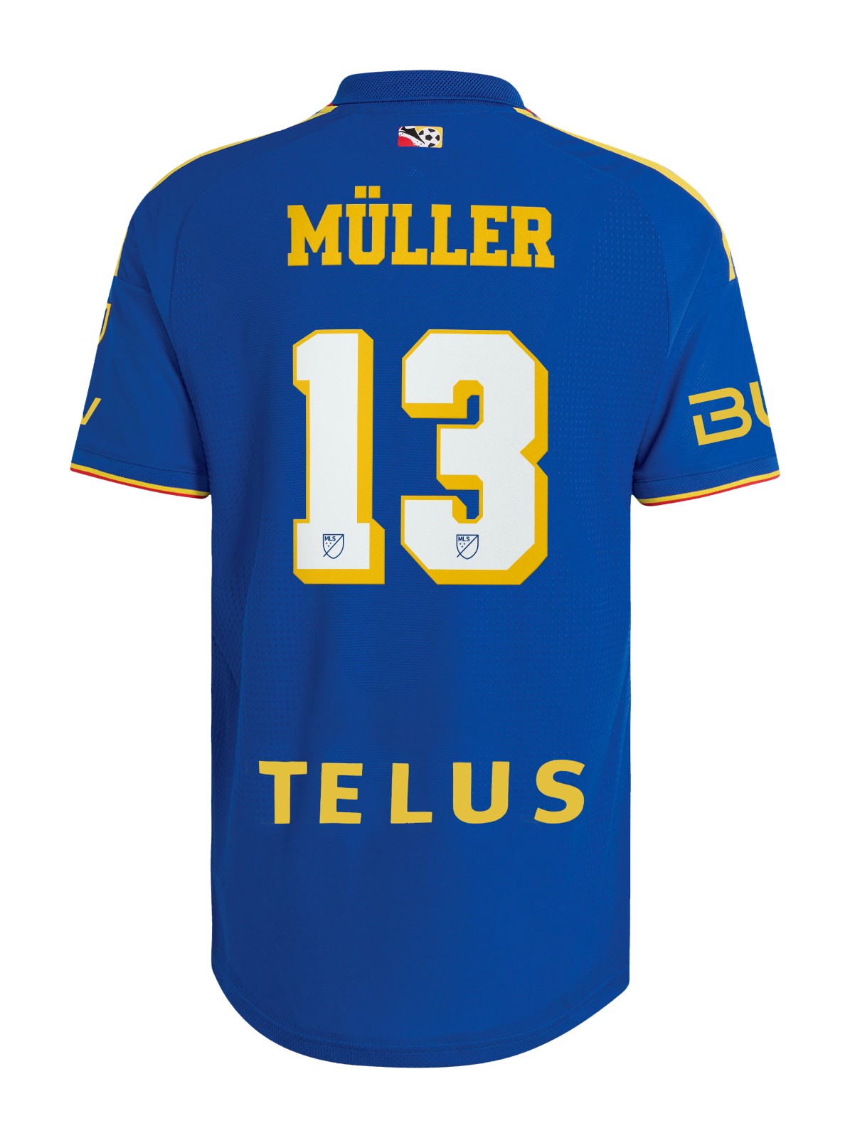Vancouver Whitecaps 2026 third shirt back with example name and number