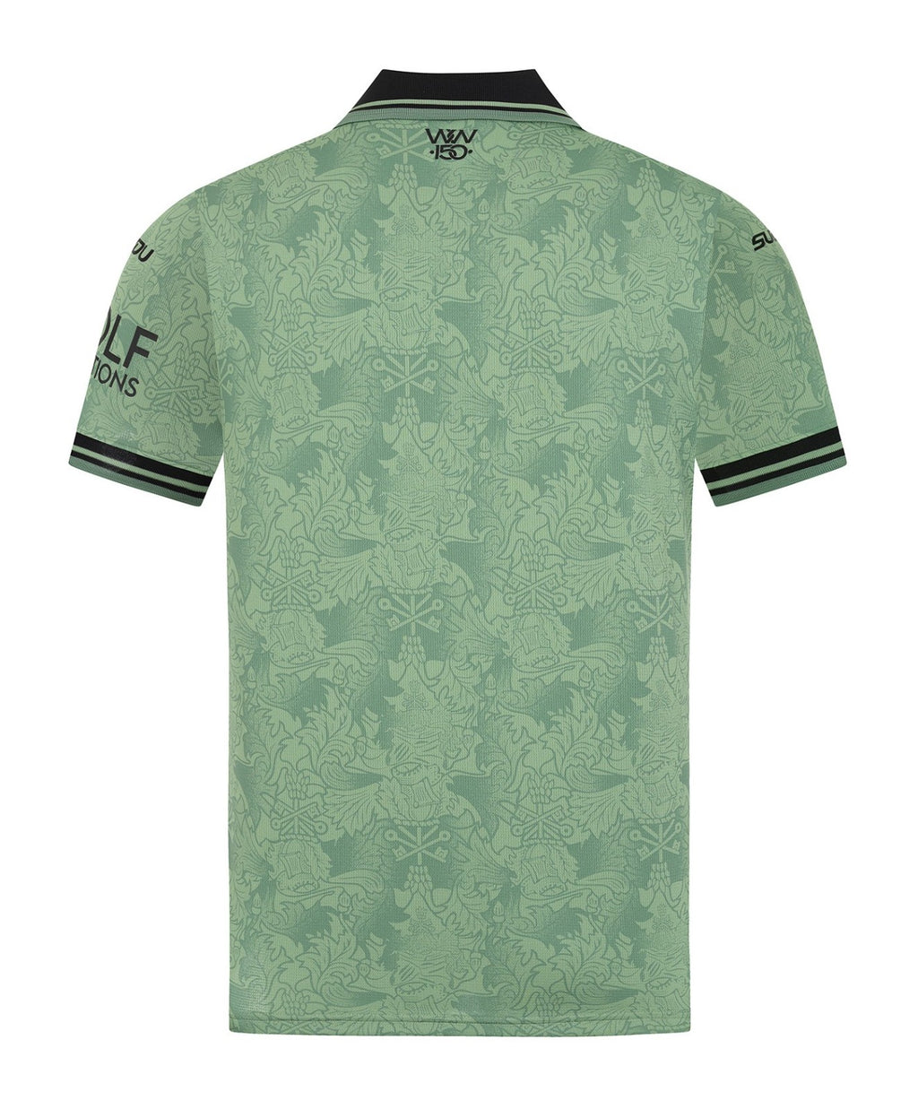 Wolves 2026-27 green goalkeeper shirt back view