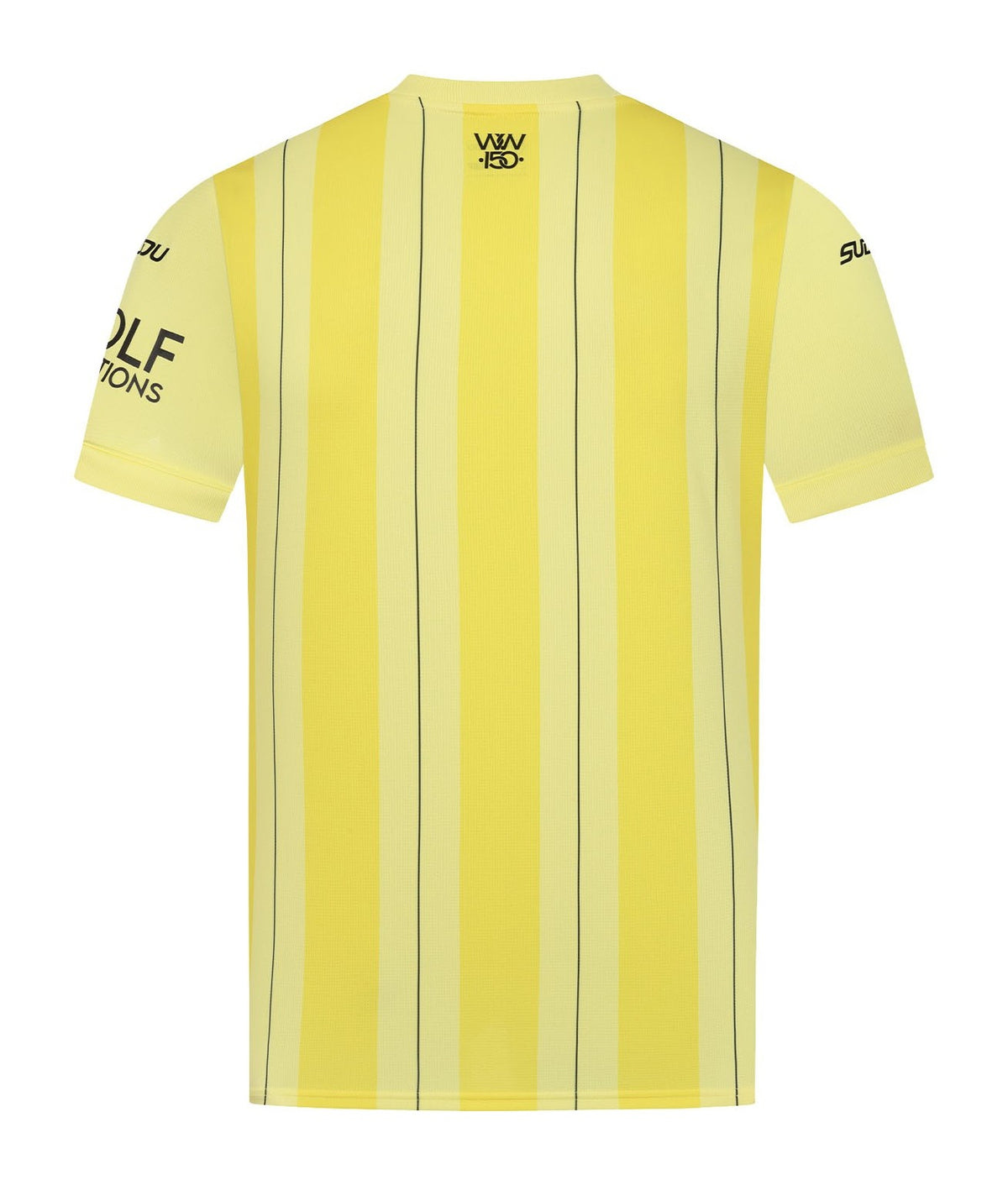 Wolves 2026-27 yellow goalkeeper shirt back view