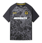 Wolves 2026-27 charcoal pre-match shirt front
