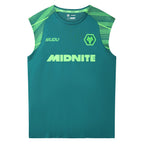Wolves 2026-27 teal training vest front